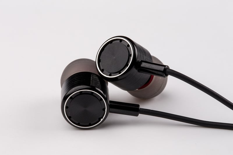 Earphones and Podcast